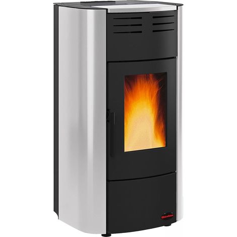 Extraflame – Poêle à granulés 19 kW – Efficacité > 91% – Sortie fumées Ø 100 mm – Dimensions 633 x 1176 x 626 mm – Classe énergétique A+ - IDRO 19 KW (1/3)