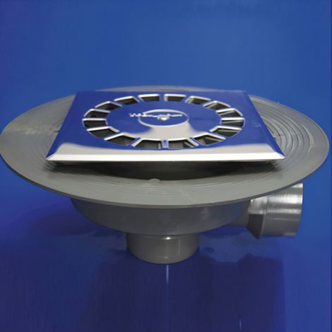 Siphon-Ablauf PVC T-86-VH-I 10x10 50-40