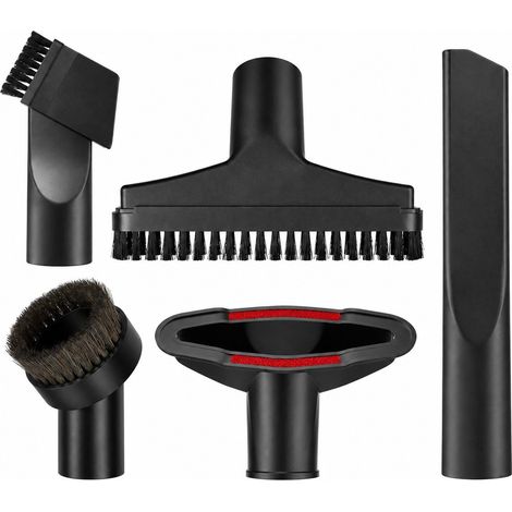 Brosse pour aspirateur, diamètre intérieur 32 mm, brosse ronde 2 en 1, en polypropylène, universelle, compatible avec le kit de cinq pièces Midea Philips (1/5)