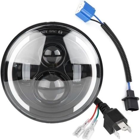Xuyan Phare rond 150W 7 pouces LED Halo Light pour moto (1/4)