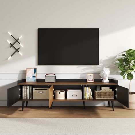 Möbel TV Möbel Sideboard 160 cm Aufbewahrung HAVRYA (1/5)