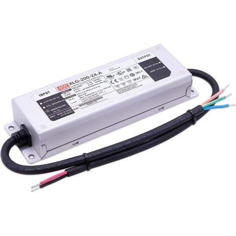 Mean Well XLG-200-24 LED Netzteil 199.2W 24V 8.3A IP67 Schaltnetzteil CV