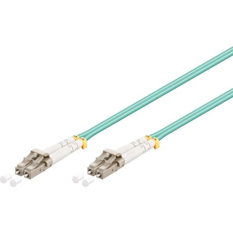 EquipEquip 255412 cavo a fibre ottiche 2 m LC OM3 Turchese
