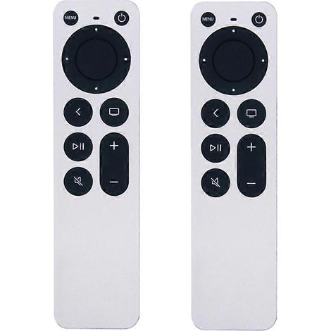 Set mit 2 Universalfernbedienungen für Apple TV 4K: breite Kompatibilität, große Reichweite und ergonomisches Design. (1/5)
