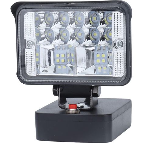 LED Flood Light Super Bright Outdoor Lights avec Flash pour 18V BAT Series Lithium Battery (1/5)