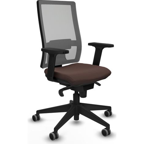 Silla de oficina piqueras y crespo Horna negro ergonómica ajustable (1/5)