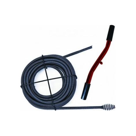 Déboucheur - PRCI - Flexigriff - Longueur 7m60 - Câble flexible Ø 9mm - Embout Ø 22mm (1/4)