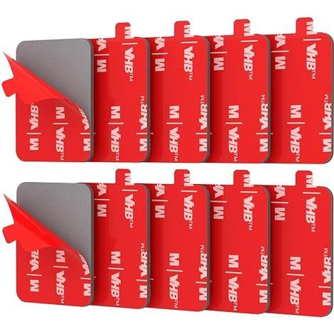 Ruban Adhésif Double Face, Tampons Adhésifs Double Face, Compatibles avec les Supports Casque, 44x34mm (1/5)