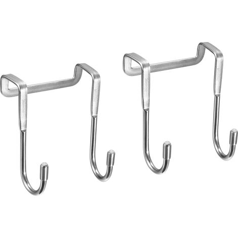 Über Kabinett Schublade Haken 2 Pack S-Form Verlängert Edelstahl Double Hängehaken for Bad (1/5)