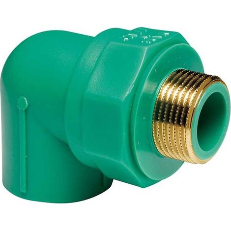 Gomito a 90° filettato maschio in pp-r : Diametro - 25X1/2"