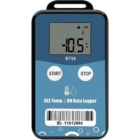 Enregistreur de données BT06 Mini (humidité et température) numérique, capteur interne 32 000 points, enregistreur Bluetooth longue portée (1/5)