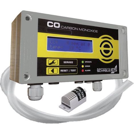 Schabus GX-C300P Rilevatore monossido di carbonio con sensore interno rete elettrica Rileva Monossido di carbonio