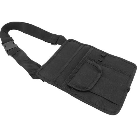 340 g leichte Schürzentasche aus Canvas mit verstellbarem Gürtel, leichte Werkzeugtasche für Restaurant und Garten. (1/5)