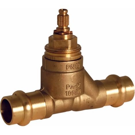 Seppelfricke SEPP UP Geradsitzventil mit kurzer Spindel und SPS® Pressanschluss i/i d15 (DN15) Typ 2721.05, tw0210025