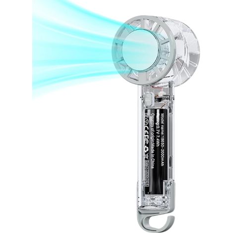 Ventilateur 3 vitesses  rechargeable et puissant (1/5)
