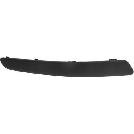 Moulure de pare-choc avant droite noire Volkswagen Polo 4 2005-2009