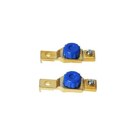 Interrupteur de coupure de batterie moto , coupe-batterie moto, isolateur de batterie 12 V 80 A pour moto, voiture, camion (lot de 2) (1/5)