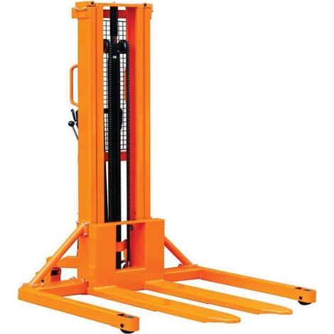 1 Ton x 1.5 Metre Straddle Leg Hand Stacker - 1000KG Fork Pallet Truck Manual