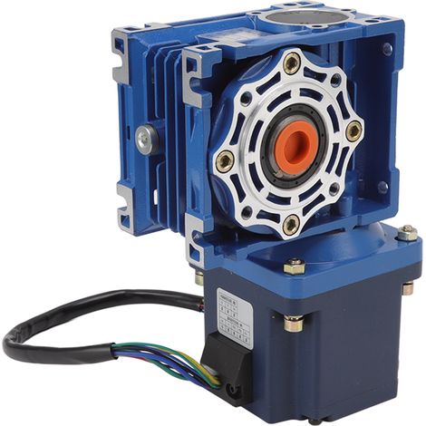 Bürstenloser Gleichstrom-Schneckengetriebemotor mit Drehzahlregelung, Hohlwellen-Getriebemotor, 120 W, 24 V, 5 A, 140 U/min (1/5)