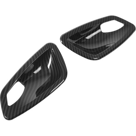 Set mit 2 Türgriffen innen für BMW 3er E90 (2005–2012), Abdeckungen in Carbon-Optik, Ablagefachverkleidung, Autozubehör (1/5)