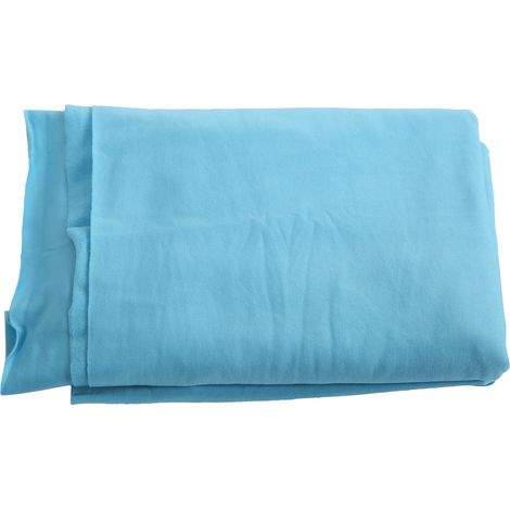 Couverture d'emmaillotage extensible pour nouveau-né, accessoire photo élastique pour bébé, bleu (1/5)
