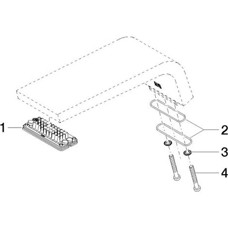 Dornbracht 90117000700-06 Bec de robinet Pièces de rechange