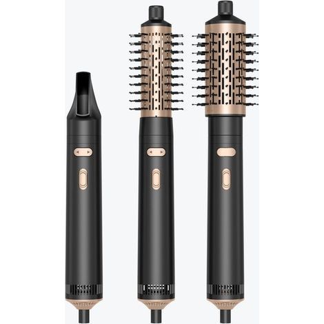 Ynkkvre 3-in-1 Thermobürste - 38-50 mm - Beheizbare Bürste - Locken- und Stylingbürste - Föhnbürste (1/5)