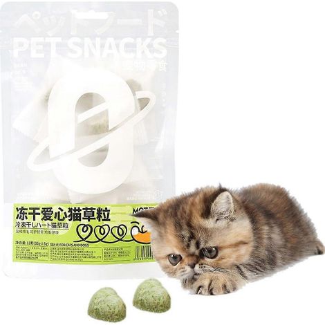 boîte de bâtonnets à mâcher pour nettoyer les dents de chat, pour une utilisation en intérieur et en voyage. (1/5)