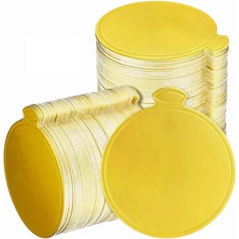 200 supports à gâteaux dorés ronds de 8,9 cm (3,5 pouces) pour mini-gâteaux, muffins, biscuits, mousses, brownies, cupcakes et pizzas. (1/5)