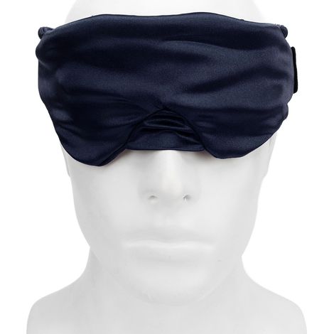 Kabellose musikalische Schlafmaske, Bluetooth-Schlafmaske für die Nacht, intelligente lichtblockierende Schlafmaske, ultradünne Ohrhörer, blau. (1/4)