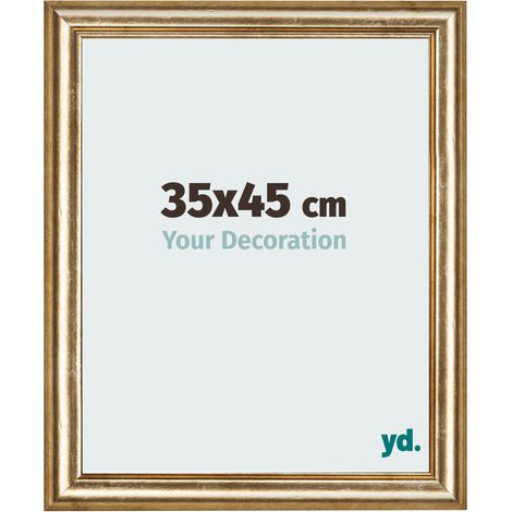 yd. - Cadre photo 35x45 - Or Antique - MDF - Lazio