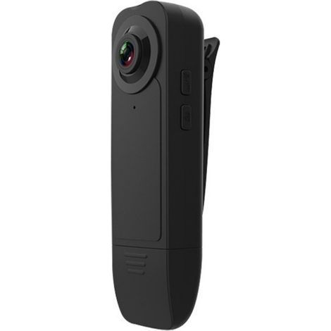Longziming - Mini caméra corporelle - Caméra corporelle avec vision nocturne Ultra HD 1080p - Autonomie de 3 à 5 heures - Enregistrement cyclique pour la sécurité (1/5)
