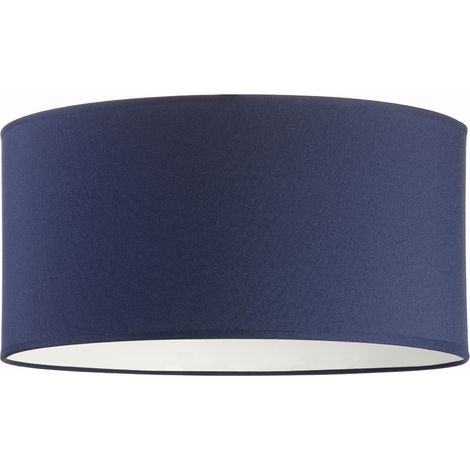 Pantalla de lámpara Tornado redonda de 40 cm, azul marino (1/5)