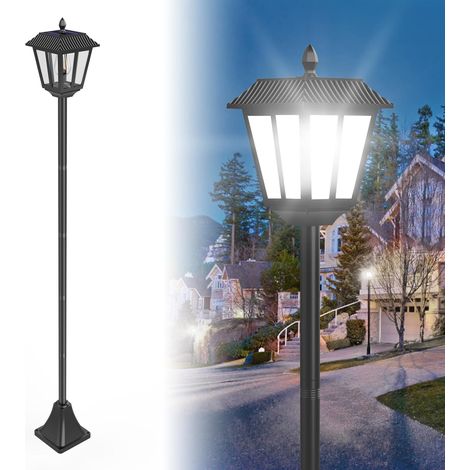 1 Lampe Solaire, Piquet De Sol, Acier Inoxydable, Plastique Abs, Ip44, Jardin Terrasse Allée (1/5)