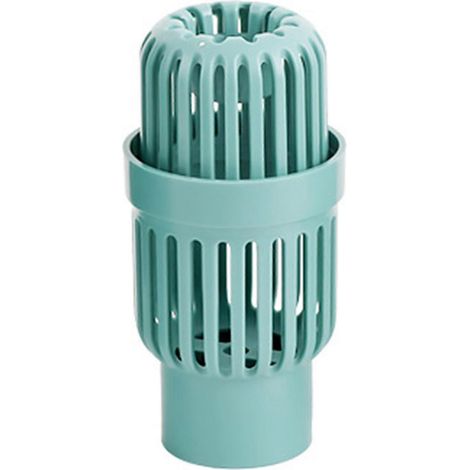 Écumeur de bassin en plastique avec couvercle de protection et entrée de filtre pour empêcher l'intrusion des poissons, optimiser la circulation de l'eau et facile à installer (diamètre 50 mm). (1/5)