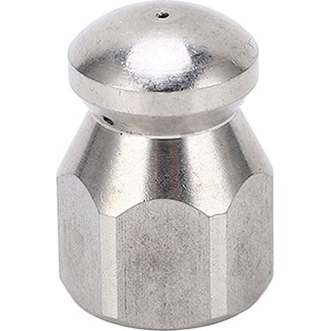 Ortviai Buse de Nettoyage Haute Pression 5000 PSI pour Canalisations – Tête Ronde Acier Inoxydable G1/4″ (1/3)