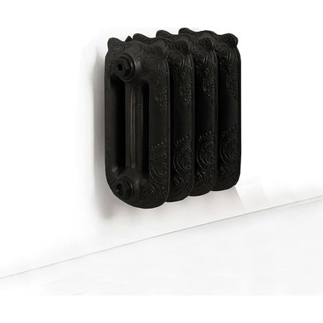 Radiatore in ghisa nero - Altezza 410mm - Lunghezza 442mm - 343 watt - Spessore 225mm - Capacità 660L - OXF410/360FB3