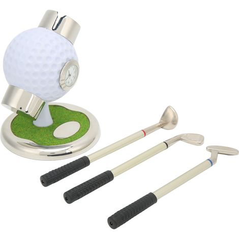 Porte-stylo Golf en Alliage de Zinc - Horloge Décorative Cadeau pour Père (1/5)