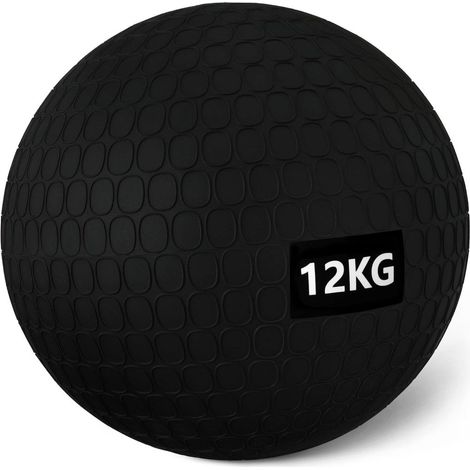 Slam Ball mit rutschfester Oberfläche und Sandfüllung 4-12 kg – Medizinball – Fitnessball (1/5)