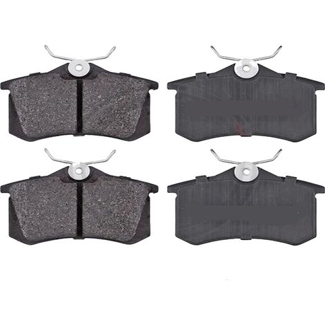 KIT PASTIGLIE FRENO POSTERIORI compatibile con VW POLO IV TRE VOLUMI (9N4) / PASTIGLIE FRENANTI AUTO OEM P 85 020  P 85 066 , / SOSTITUZIONE DIRETTA / BASSA POLVERE / SILENZIOSO
