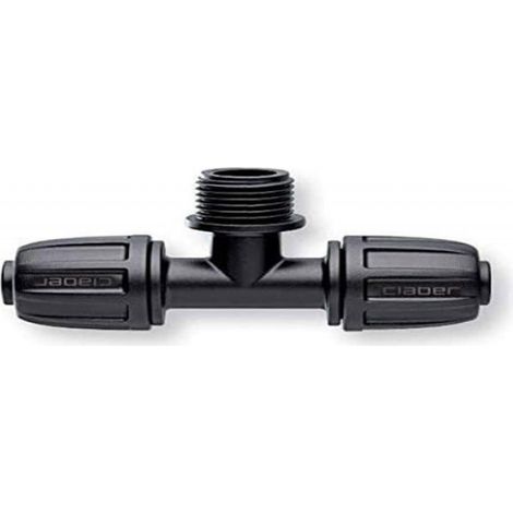 Raccord Robinet - Filetage Extérieur 1/2 Pouces - Pour Raccordement En Série - Plastique - 1 Pièce