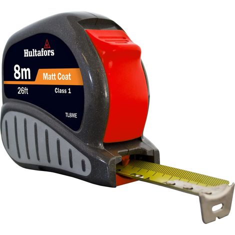 Hultafors 358213 TL8ME Tri-Lok Pocket Tape 8m/26ft (Width 25mm) HUL358213