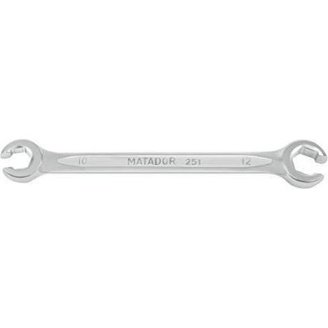 Clé polygonale double - - Ouverte 830 - 14 x 17 mm