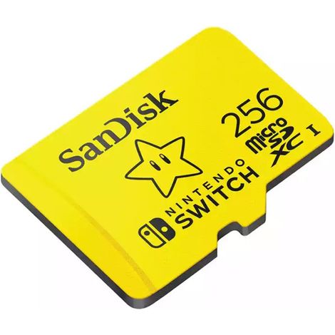 Sandisk/SanDisk Nintendo commutateur de carte de jeu carte mémoire haute vitesse dédiée drone téléphone portable carte TF pour Nintendo Switch 256GB MNS