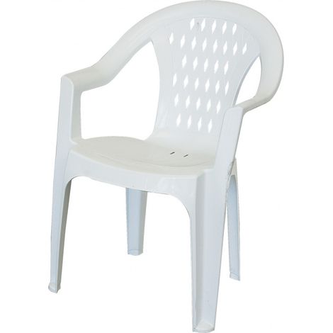 SET 6 POLTRONE TRESSI BIANCHE- GRANDSOLEIL