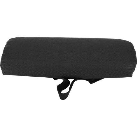 Coussin repose-tête universel doux rembourré pour chaise gravité zéro mousse amovible remplacement appui-tête fauteuil plage noir (1/5)