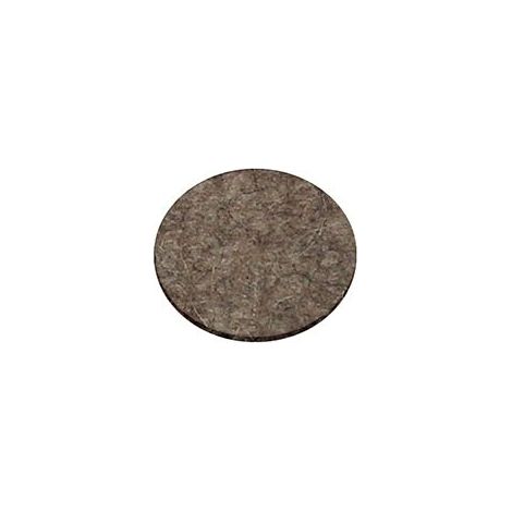 Feltrini adesivi tondi in lana - Ø 22 mm. - bianco - 32 pz.