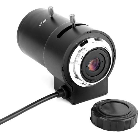Überwachungssystem mit 720p-Sicherheitskamera in Aluminiumlegierung, CS-Anschluss, Zoomobjektiv mit automatischer Blendensteuerung, 2,8–12-mm-Objektiv (1/5)