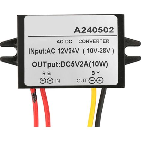 AC 12V 24V auf DC 5V Abwärtswandler AC/DC-Netzteilmodul (1/5)