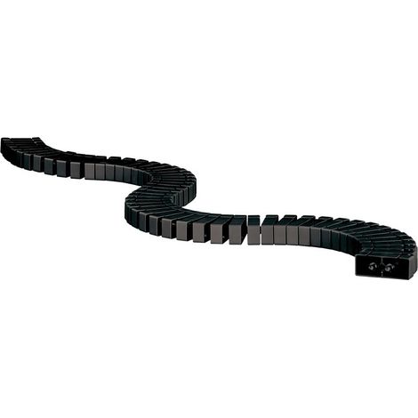 BACHMANN 930.020 RANGE-CÂBLES RANGE-CÂBLE BUREAU NOIR 1 PIÈCE(S) (1/3)